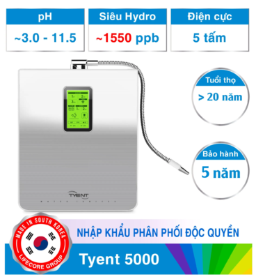 MÁY ĐIỆN GIẢI TYENT NTY 5000