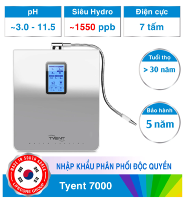 MÁY ĐIỆN GIẢI TYENT NTY 7000